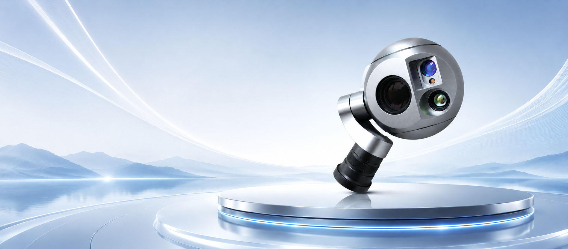 ZAi-G40X Pro Tri-sensor AI Gimbal Camera