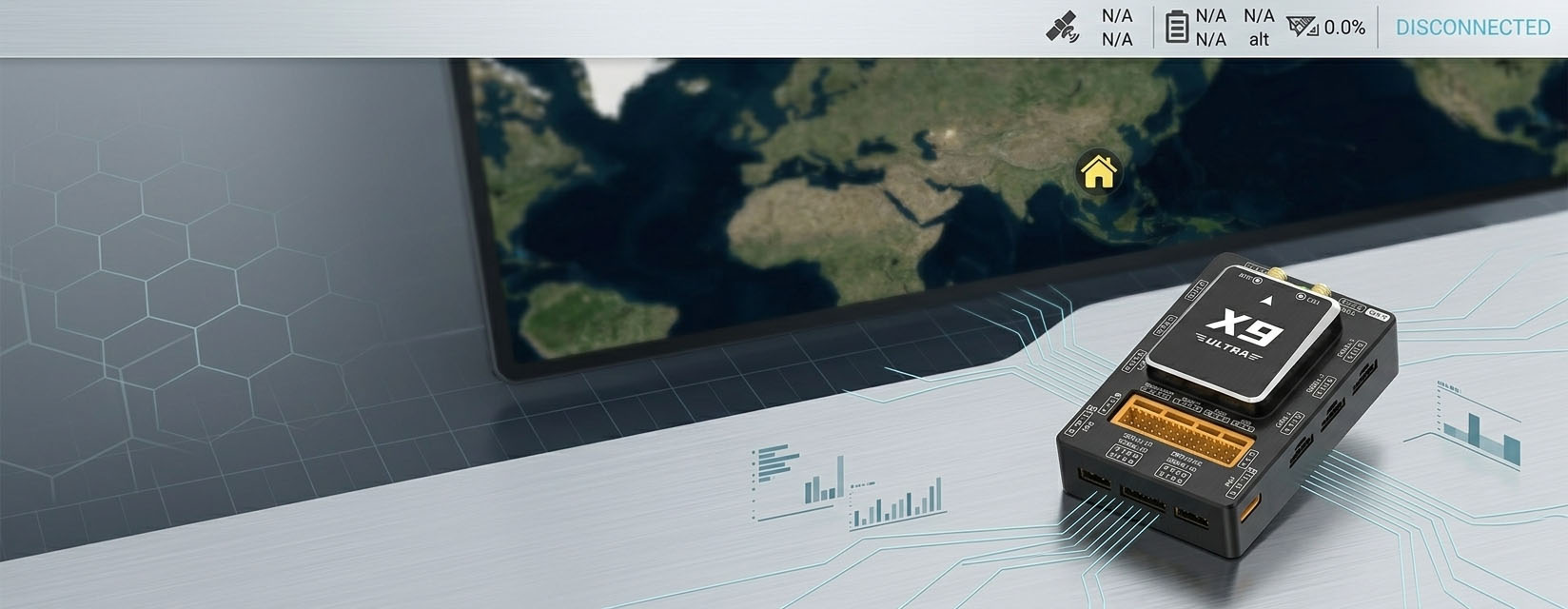 Industriële drone-vluchtcontrollers