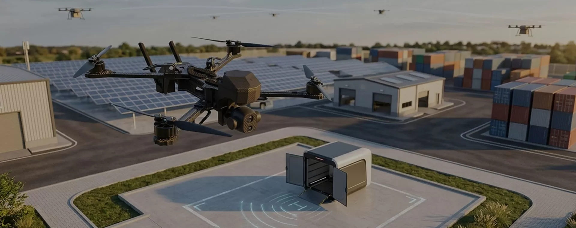 Autonome commerciële drones