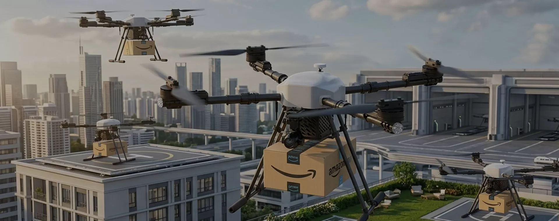 Bezorgdrones voor Precisielogistiek