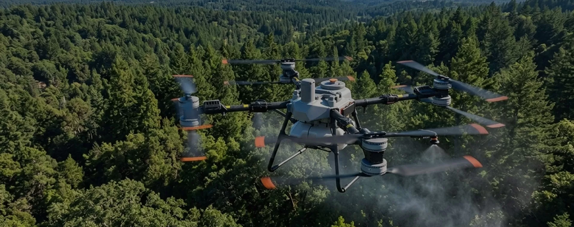 Bosbouwdrones voor precisie bosbouw