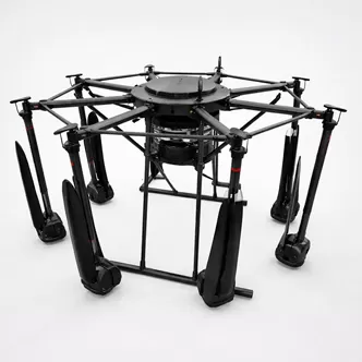 opvouwbare heavy lift drone UAV