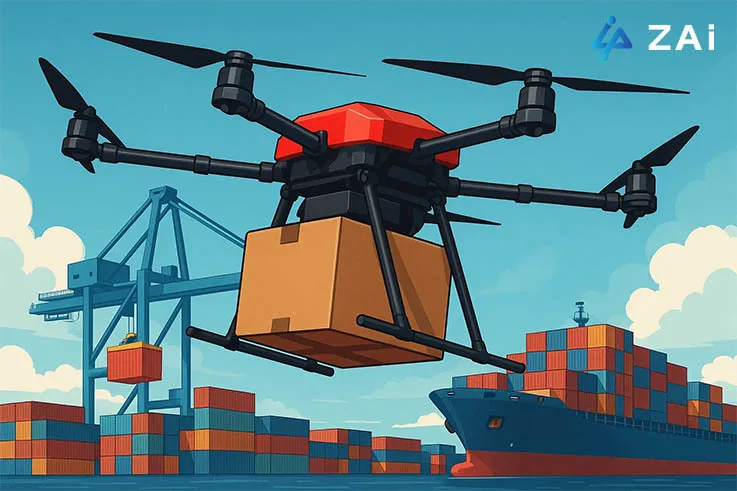 Hoe drones de scheepvaartindustrie kunnen veranderen Hoe drones de scheepvaartindustrie kunnen veranderen