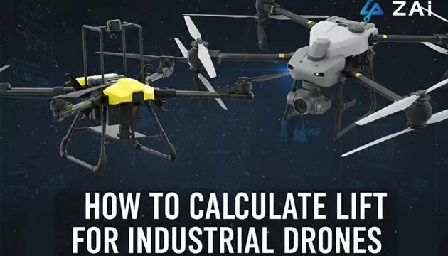 Hoe bereken je de lift van een drone?