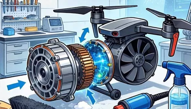 Hoe drone-motoren op de juiste manier reinigen, onderhouden en kiezen?