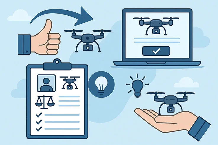 Een drone registreren