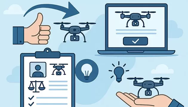 Hoe registreer je een drone?