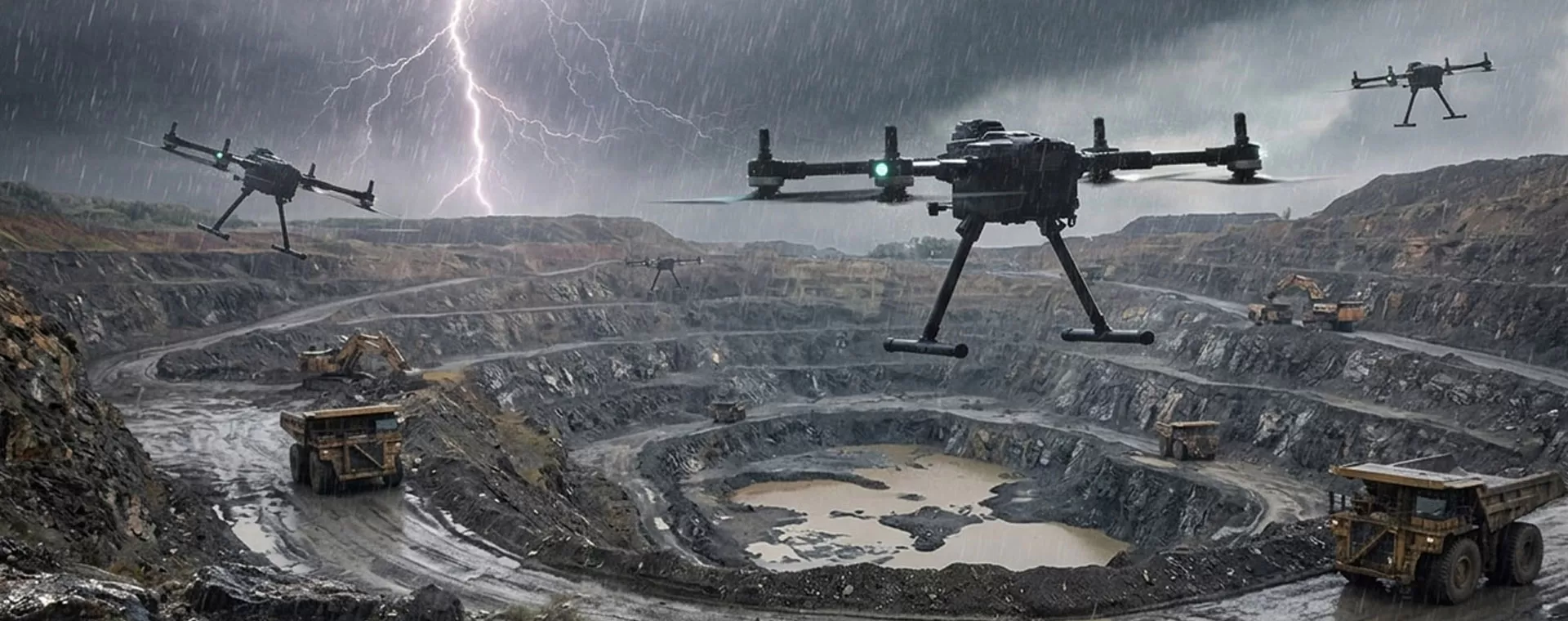 Mijndrones voor precisiemijnbouw