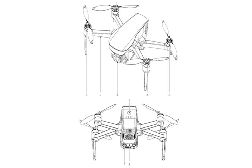 Op maat gemaakte drone-tekeningen voor klanten om exclusieve drones te creëren.