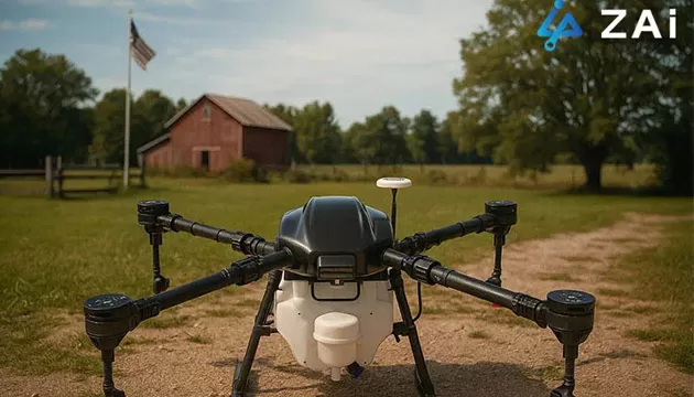 Klein formaat, grote impact – Het verhaal achter de ZAi-A5 5L autonome sproeidrone