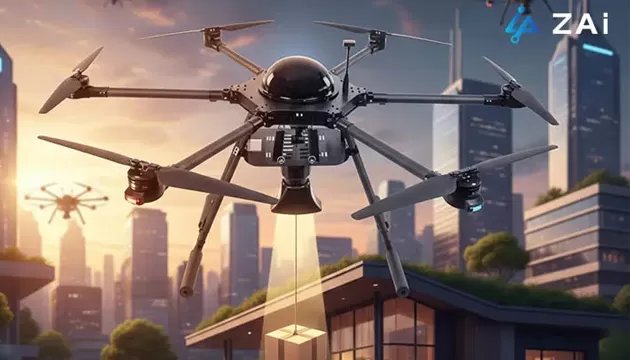 Wat zijn bezorgdrones?