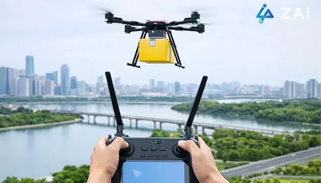 Wie maakt grote drones?