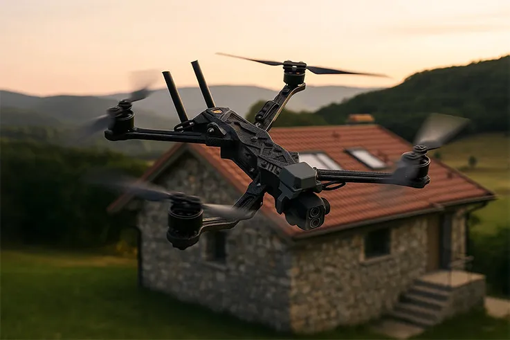 Waarom vliegen er drones in de lucht?
